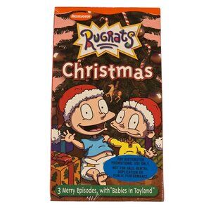 Rugrats Christmas VHS Screener Babies In Toyland NOS Sealed Nickelodeon 2002